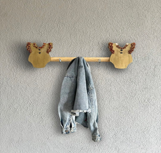 “Magical Crystal Kids Wooden Clothes Hangers”