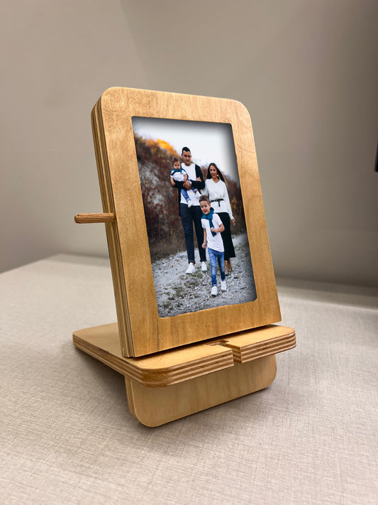 “Custom Wooden Stands & Frames”