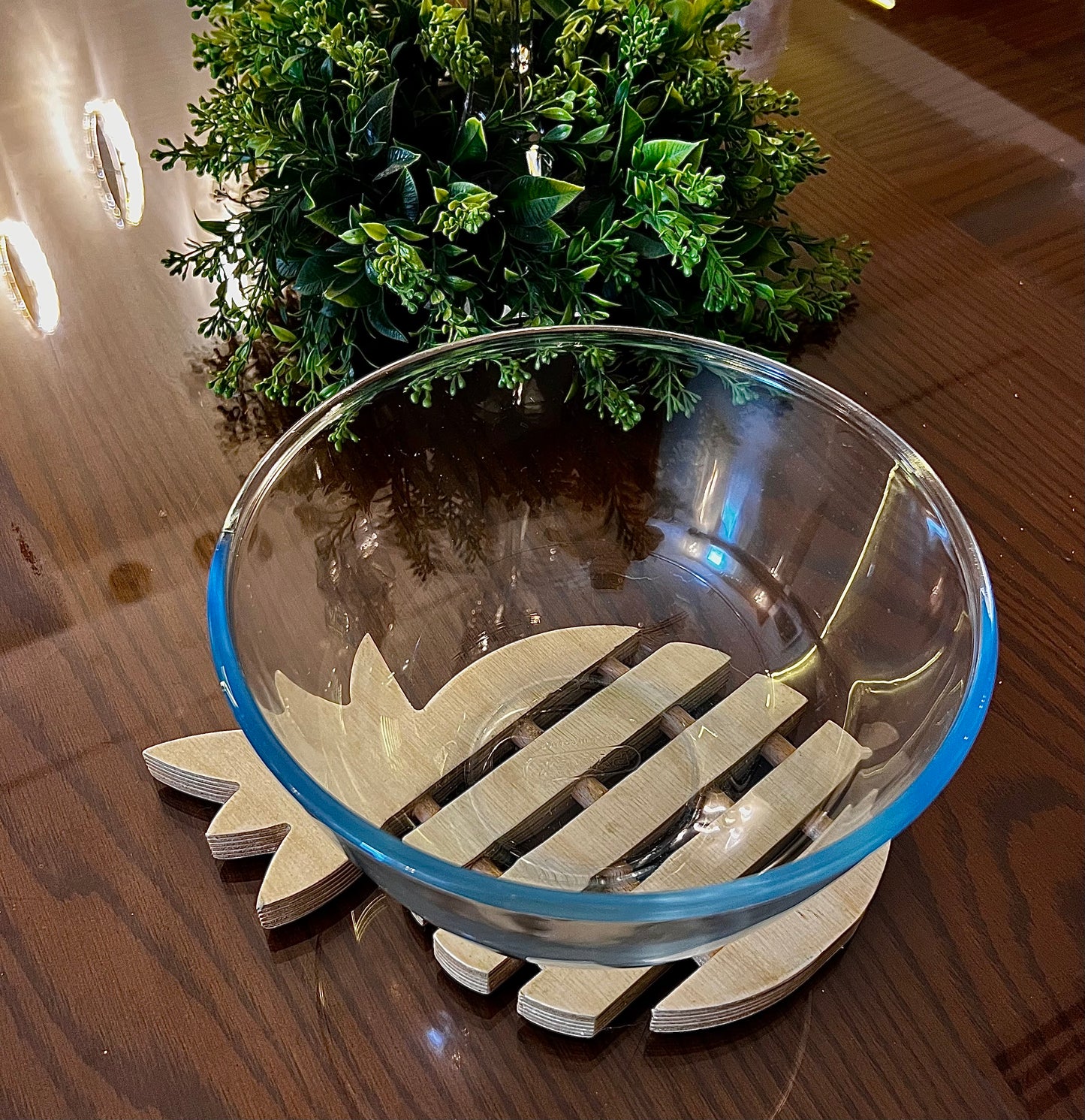 Hot Stuff Meets Sweet Style – Wooden Pineapple Trivet