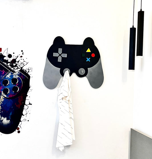 •	Game On – Controller Wall Hook for Cool Kids