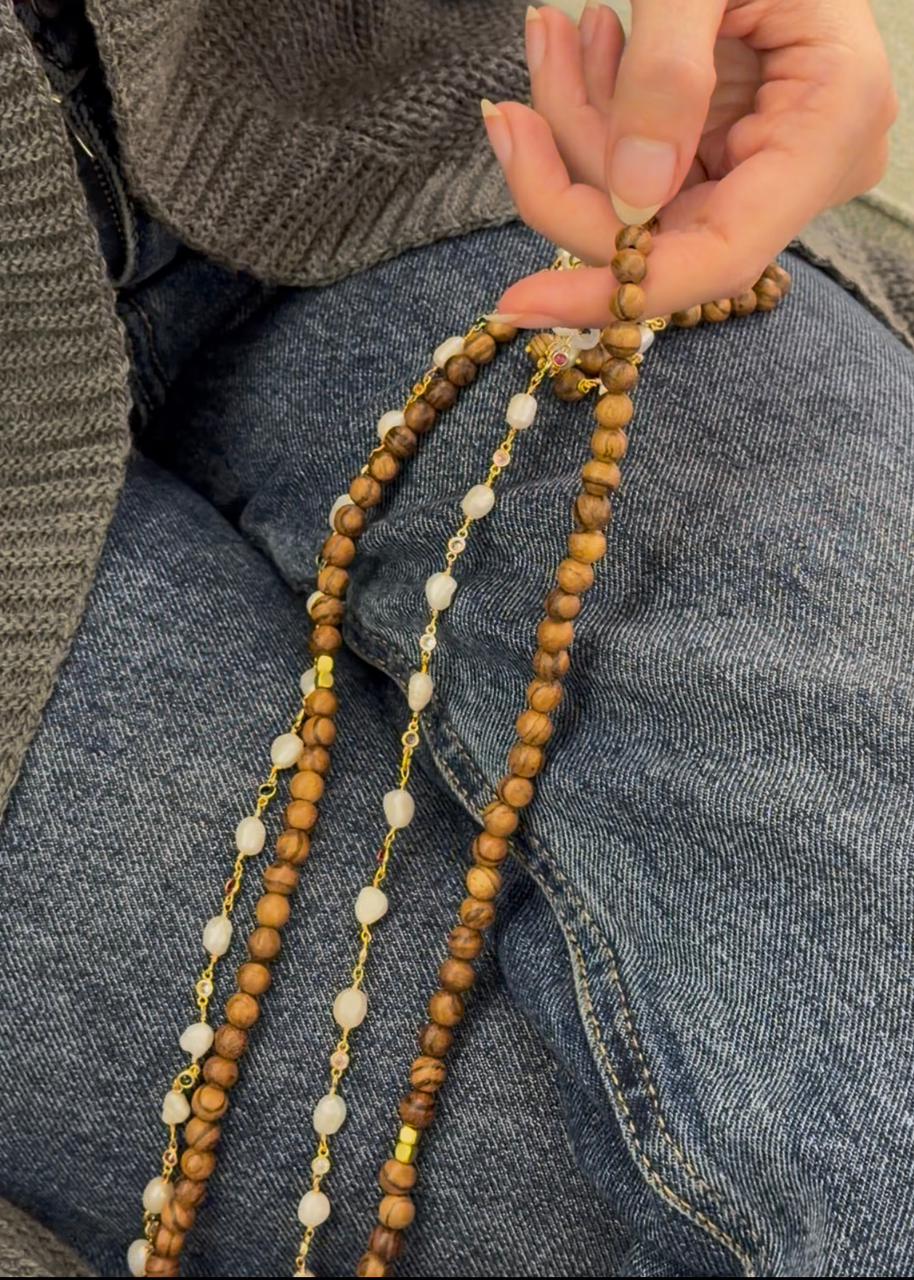 2-in-1 Prayer Beads & Eyewear Chain