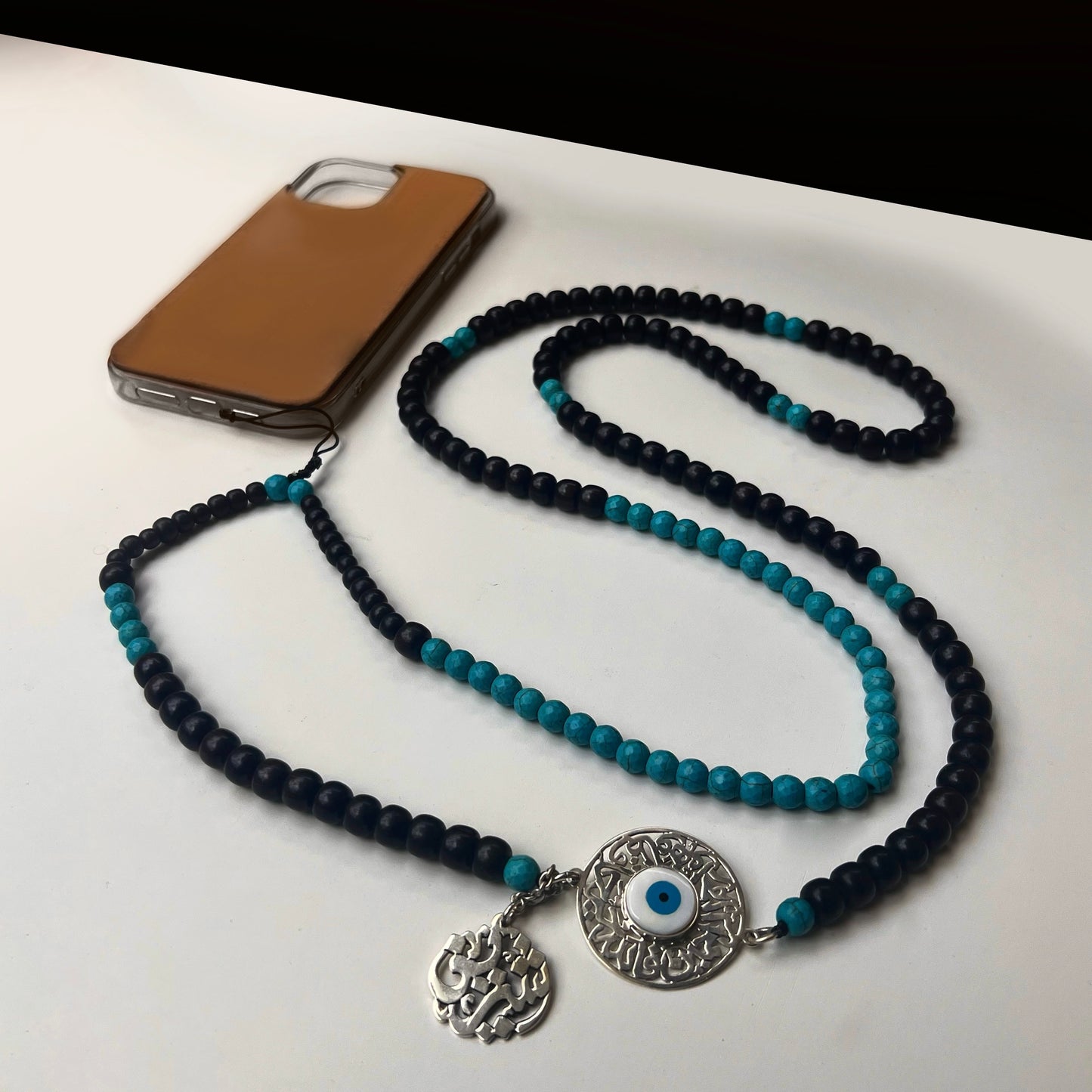 Pharaonic Eye Cellphone Chain