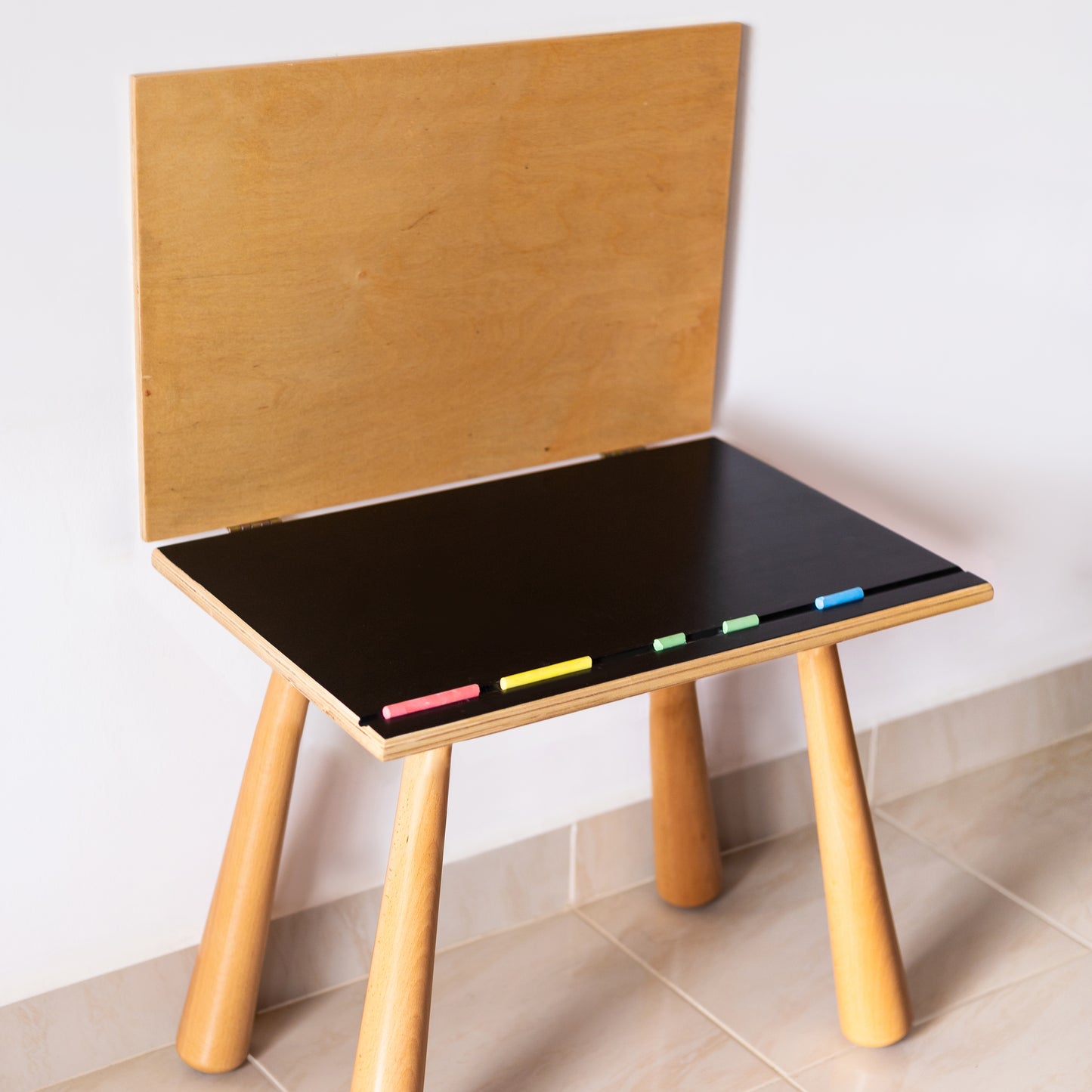 Interchangeable Chalk Table